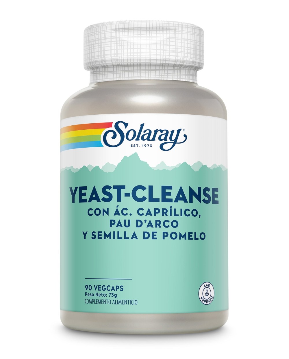 SOLARAY Yeast Cleanse 90 Cápsulas