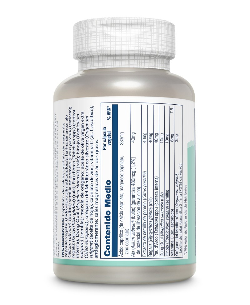SOLARAY Yeast Cleanse 90 Cápsulas