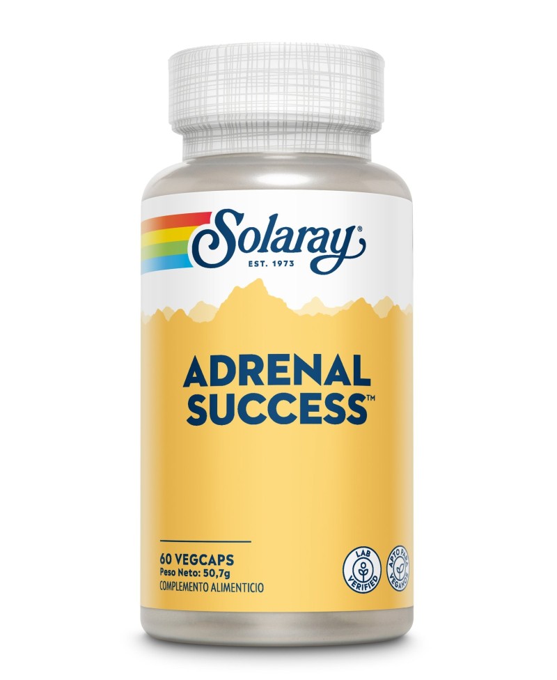 SOLARAY Adrenal Sucess 60 Cápsulas