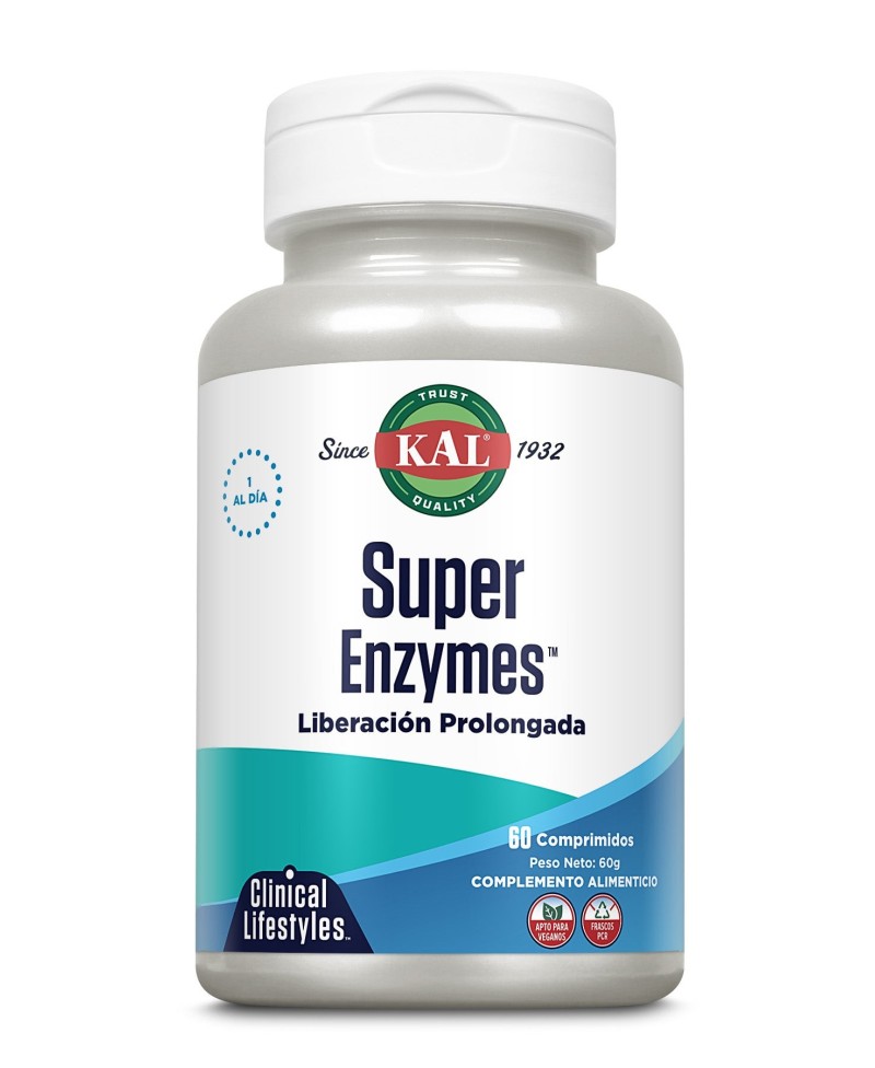 SOLARAY Super Enzymes 60 Comprimidos