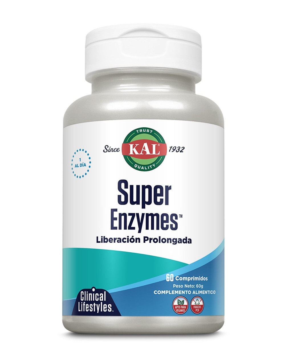 SOLARAY Super Enzymes 60 Comprimidos