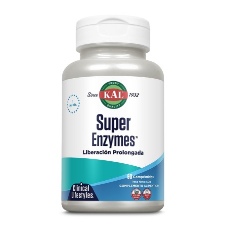 SOLARAY Super Enzymes 60 Comprimidos