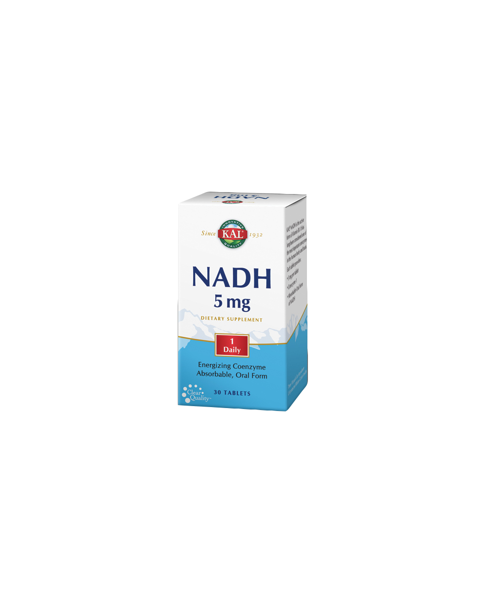 KAL NADH 5 mg 30 Comprimidos