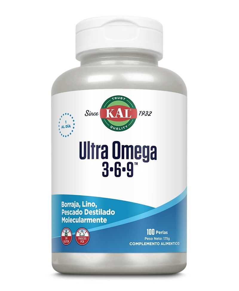 KAL Ultra Omega 3 6 9 100 Perlas