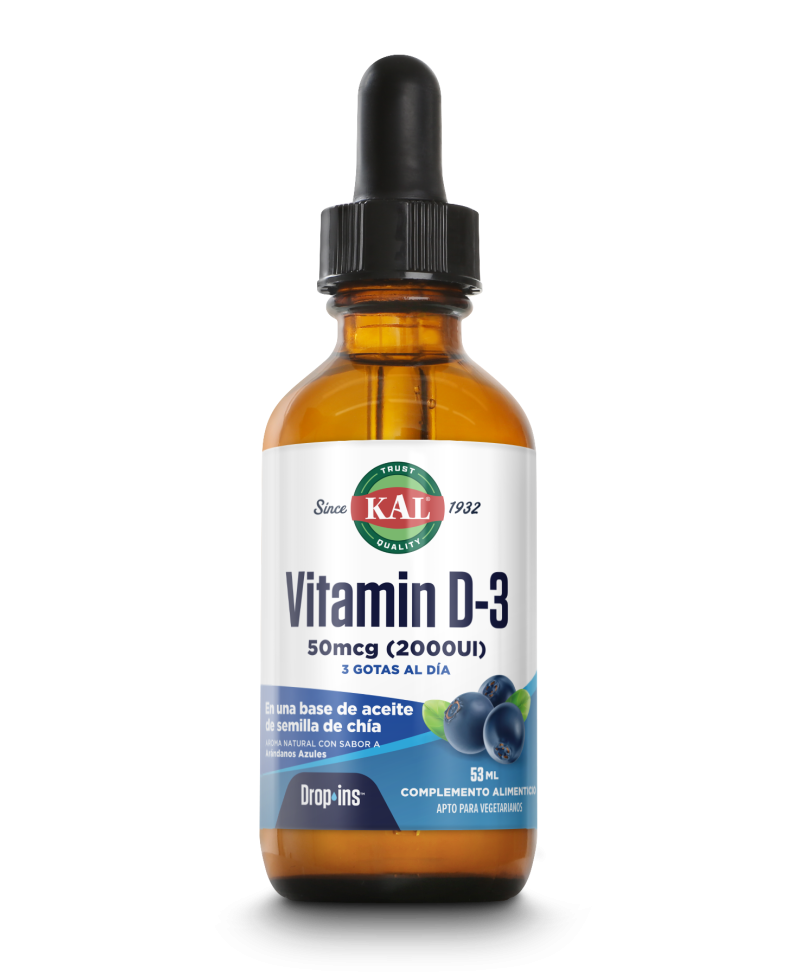KAL Vitamina D3 Gotas 53 ml