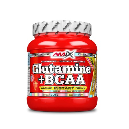 AMIX Glutamina + BCAA sabor mango 300g