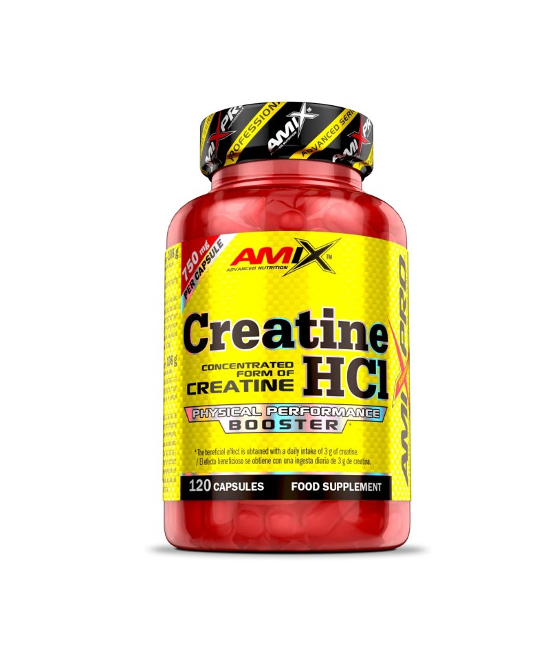 AMIX Pro Creatina HCl 120 Cápsulas