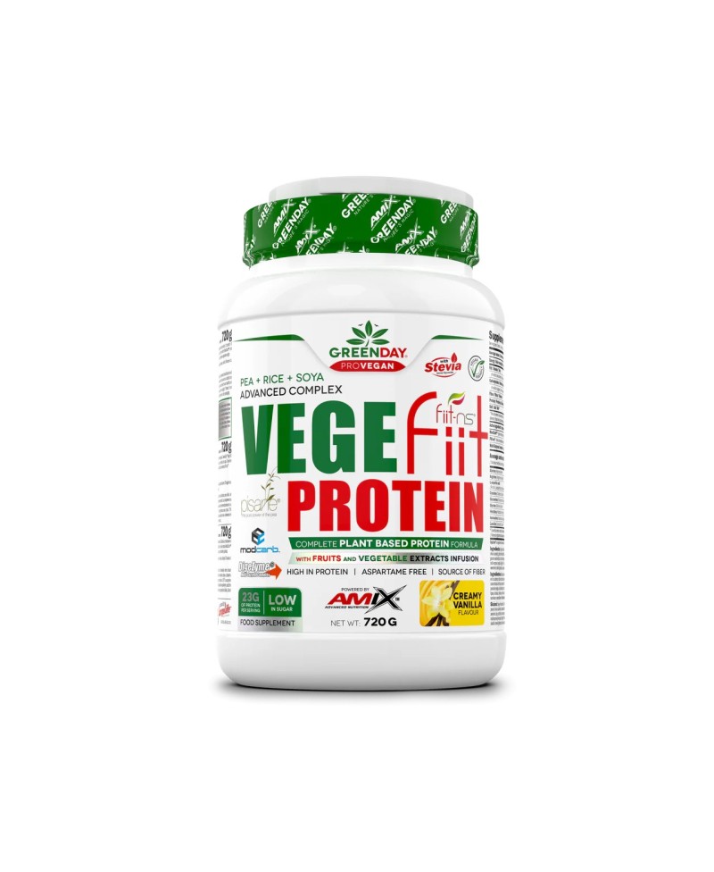 AMIX Vegefiit protein sabor vainilla 720g