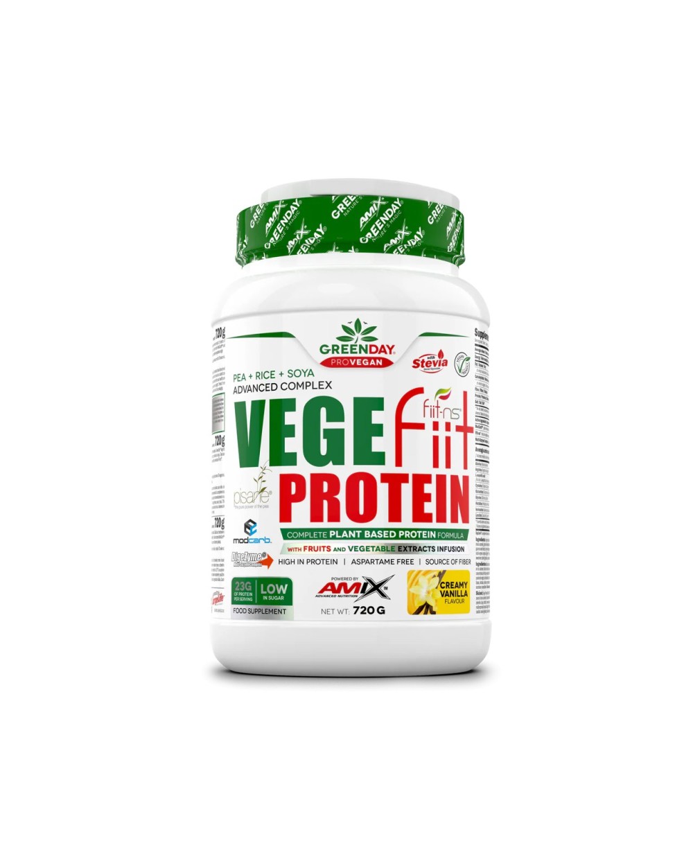 AMIX Vegefiit protein sabor vainilla 720g