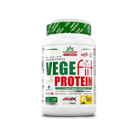 AMIX Vegefiit protein sabor vainilla 720g