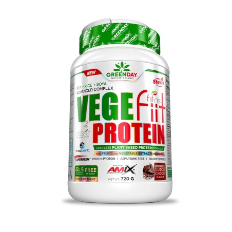 AMIX Vegefiit protein sabor chocolate 720 g