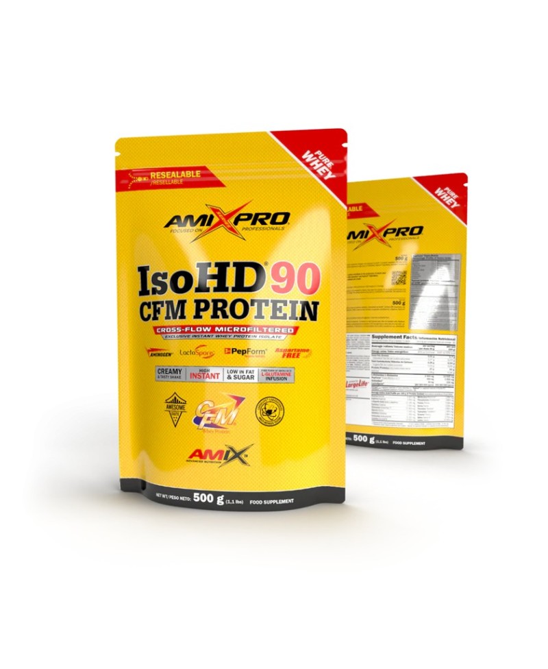 AMIX Iso HD 90 CFM protein sabor vainilla 500g