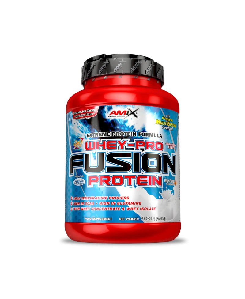 AMIX Whey pro fusion sabor chocolate 1KG