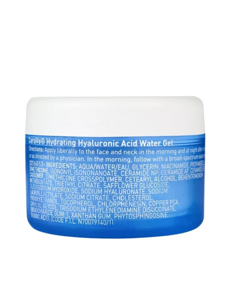 CERAVE Water Gel Hidratante Ácido Hialurónico 48 ml