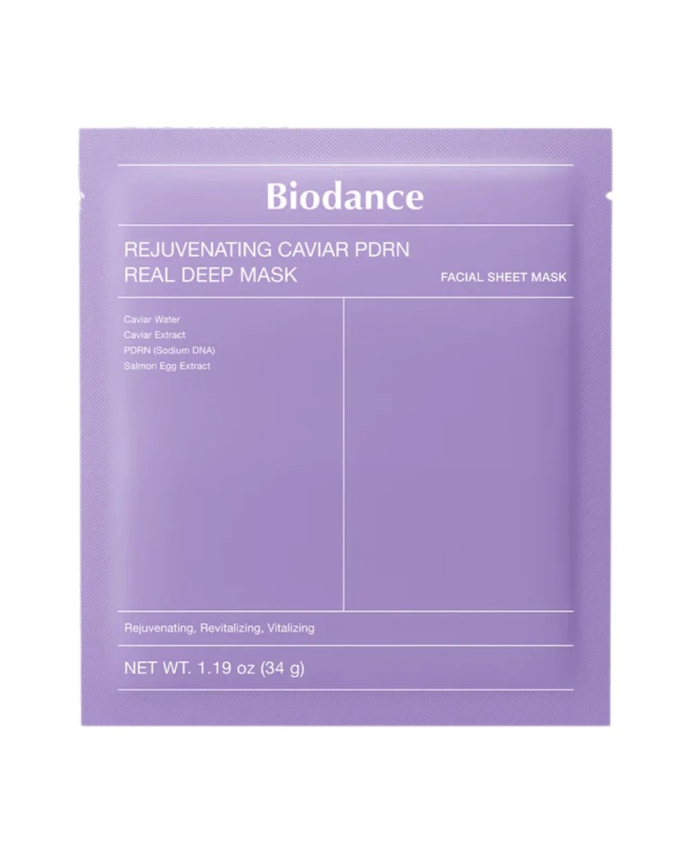 BIODANCE Rejuvenating Caviar PDRN Real Deep Mask