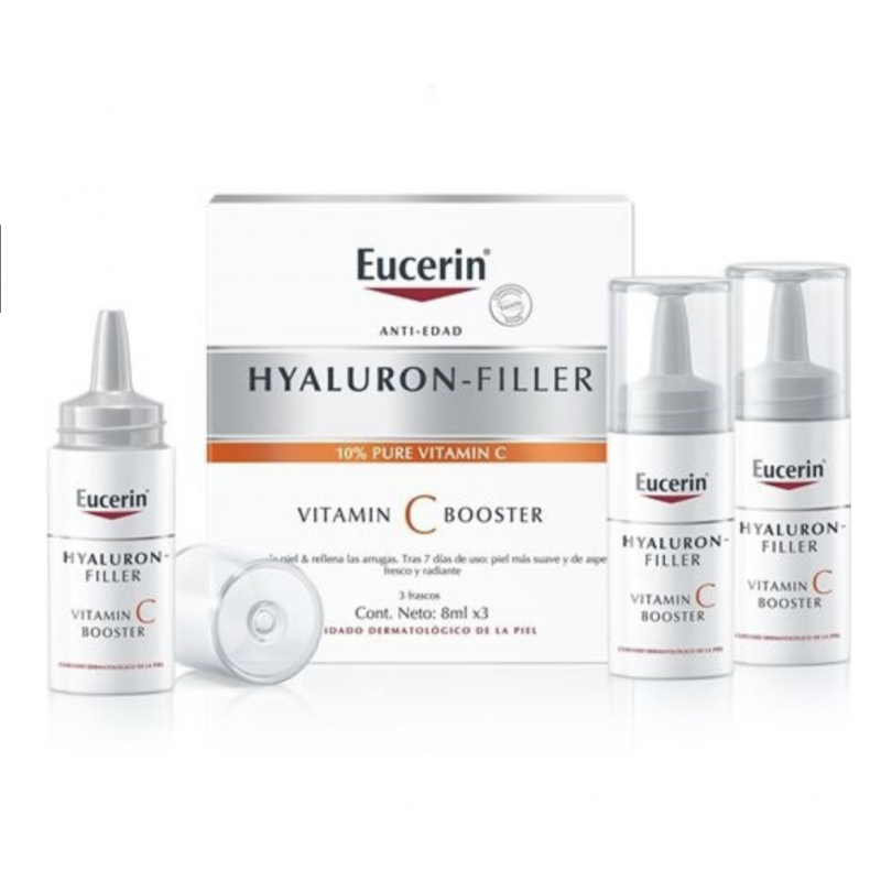 EUCERIN Hyaluron Filler Vitamina C Booster 3 x 8 ml