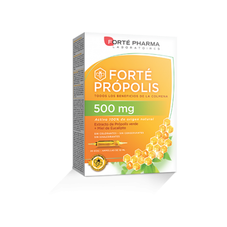 FORTÉ PHARMA PROPOL VERDE/MIEL 20 AMPOLLAS