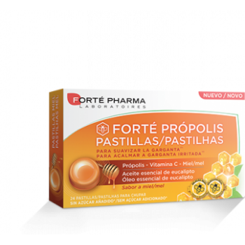 FORTE PHARMA Própolis Vitamina C y Miel 24 Comprimidos