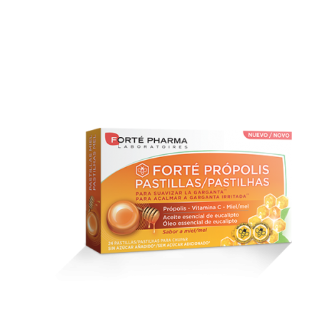 FORTE PHARMA Própolis Vitamina C y Miel 24 Comprimidos