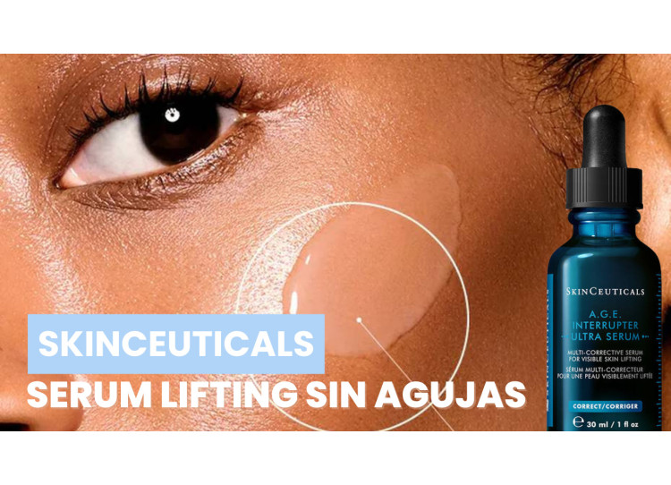 Skinceuticals A.G.E. Interrupter Ultra Serum: El serum antiedad que combate la flacidez y redefine tu rostro