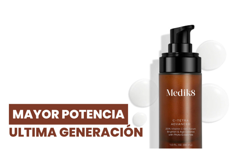 Medik8 C-Tetra Advanced Gel Serum 30 ml: nuevo Sérum Antioxidante con Vitamina C estable