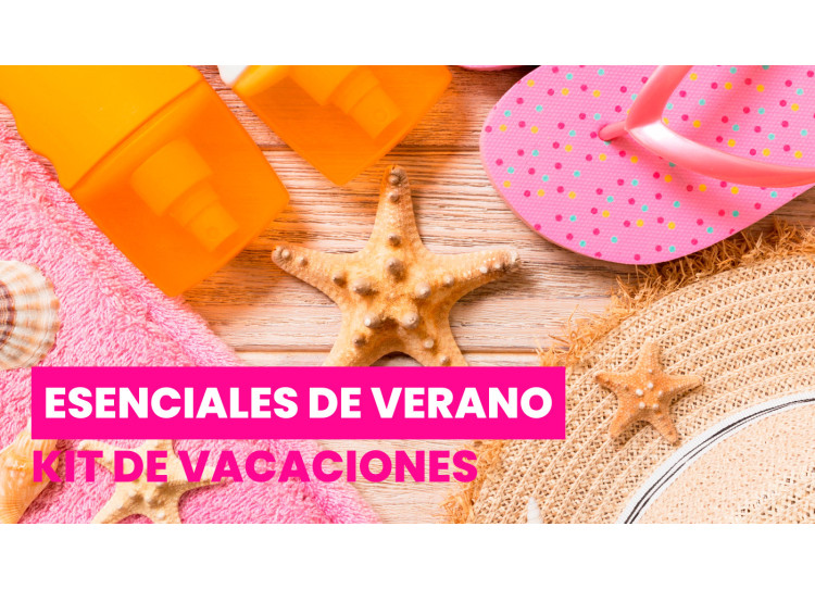 El kit perfecto para tus vacaciones: lo que no puede faltar en la maleta