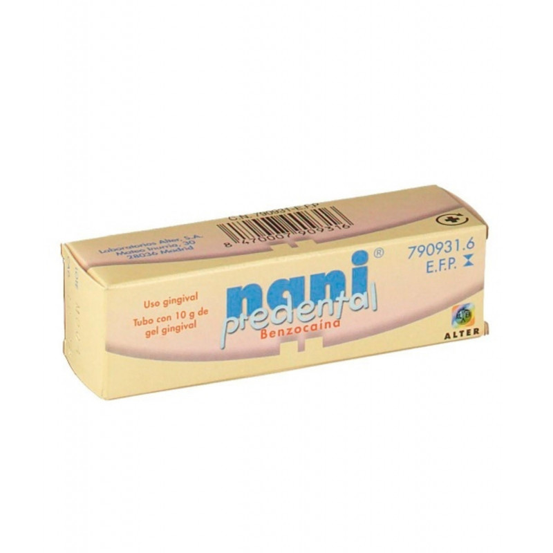 NANI PREDENTAL, 1 TUBO DE 10 G