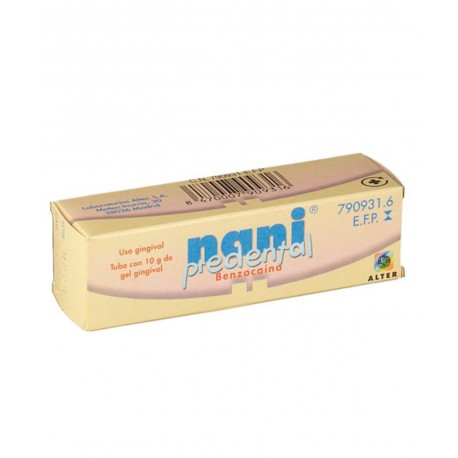 NANI PREDENTAL, 1 TUBO DE 10 G
