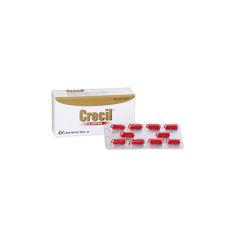 CRECIL 500 MG  CAPSULAS DURAS , 40 CÁPSULAS