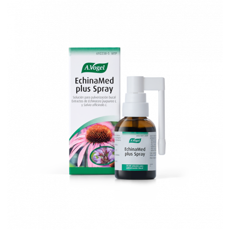 ECHINAMED PLUS SPRAY SOLUCION PARA PULVERIZACION BUCAL, 1 ENVASE PULVERIZADOR DE 30 ML