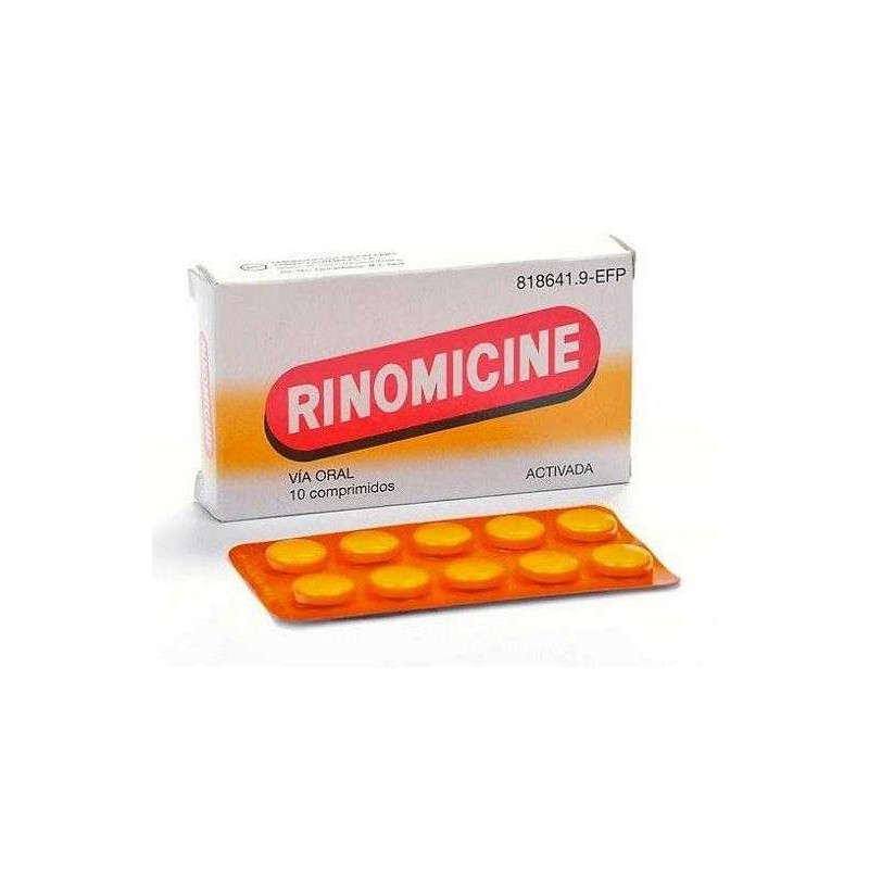 RINOMICINE COMPRIMIDOS, 10 COMPRIMIDOS