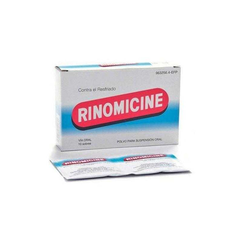 RINOMICINE POLVO PARA SUSPENSIÓN ORAL , 10 SOBRES