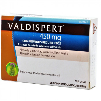 VALDISPERT 450 MG COMPRIMIDOS RECUBIERTOS, 20 COMPRIMIDOS