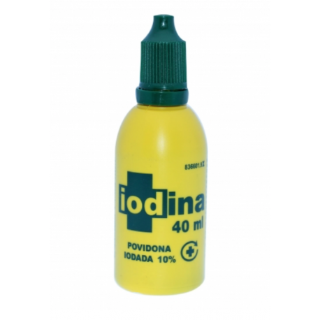 IODINA SOLUCION, 1 FRASCO DE 40 ML