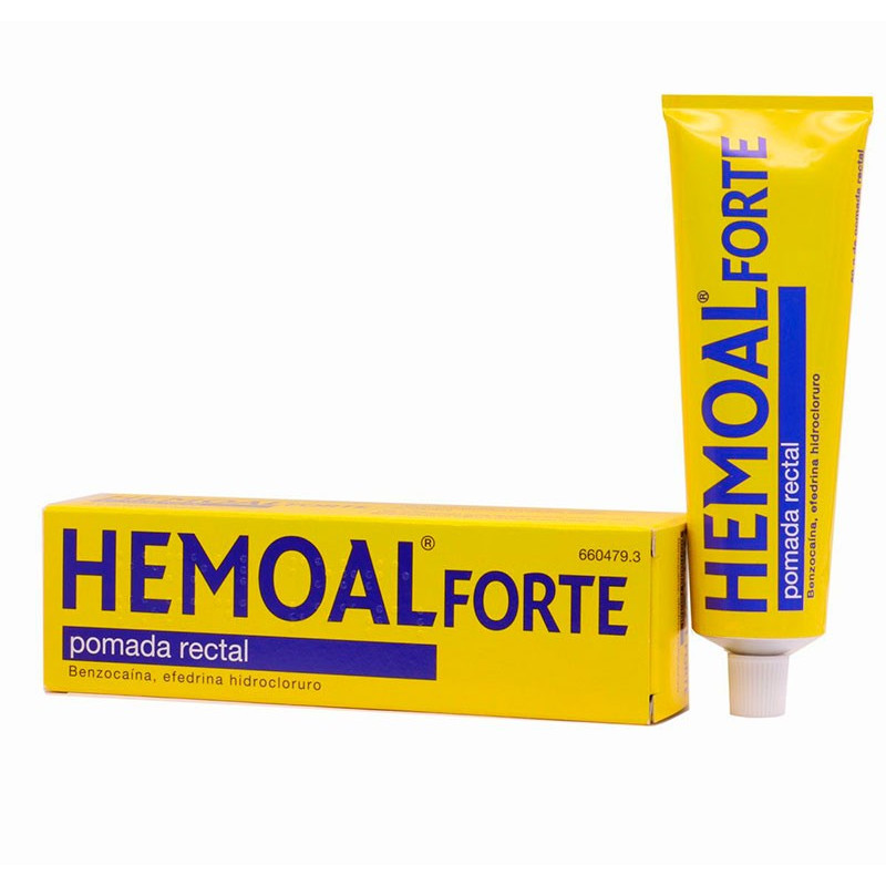 HEMOAL FORTE POMADA RECTAL, 1 TUBO DE 50 G