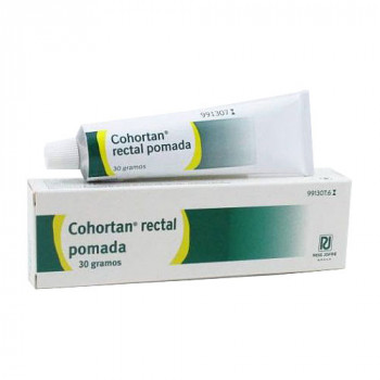 COHORTAN RECTAL POMADA, 1 TUBO DE 30 G
