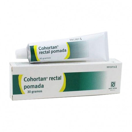 COHORTAN RECTAL POMADA, 1 TUBO DE 30 G