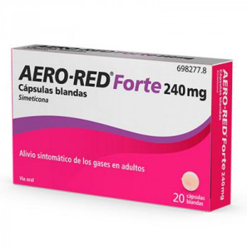 AERO-RED FORTE 240 MG CAPSULAS BLANDAS , 20 CÁPSULAS BLANDAS