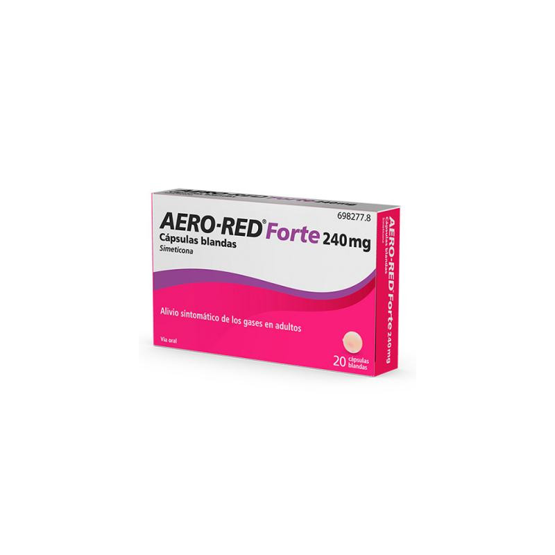 AERO-RED FORTE 240 MG CAPSULAS BLANDAS , 20 CÁPSULAS BLANDAS