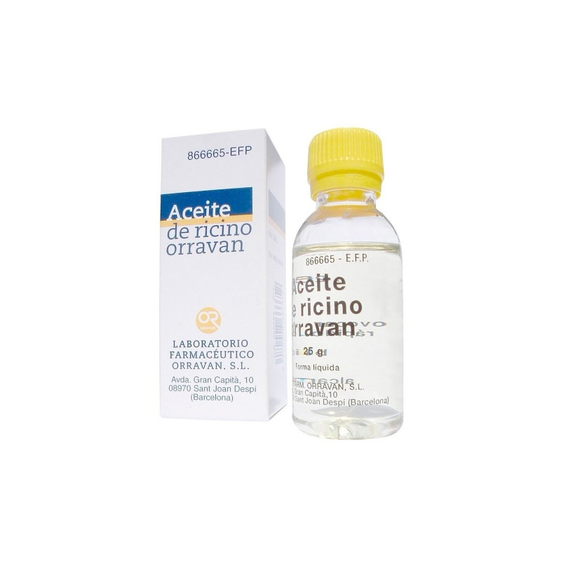 ACEITE RICINO ORRAVAN 1G/ML...