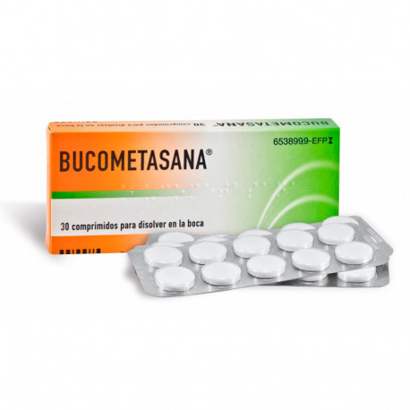 BUCOMETASANA COMPRIMIDOS PARA CHUPAR , 30 COMPRIMIDOS