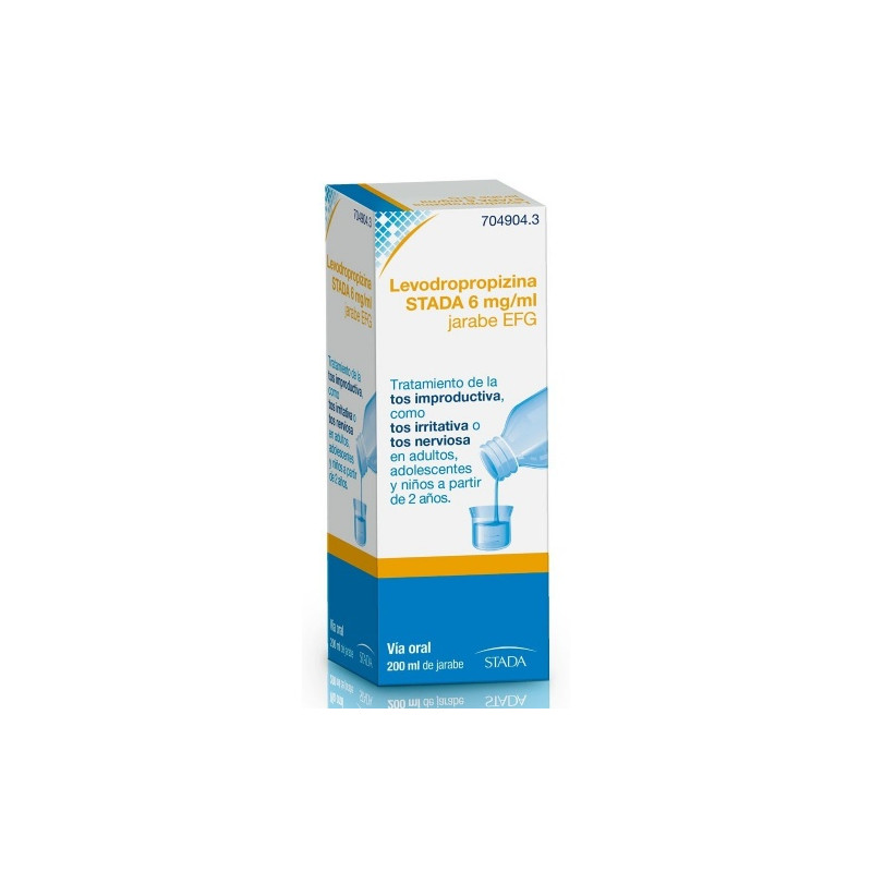 TOSSEVO 6 MG/ML JARABE EFG , 1 FRASCO DE 200 ML
