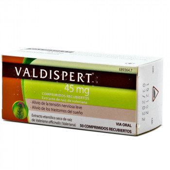 VALDISPERT 45 MG COMPRIMIDOS RECUBIERTOS , 50 COMPRIMIDOS