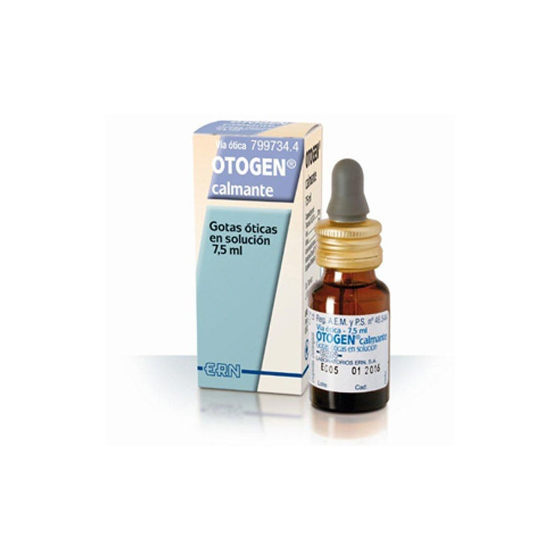 OTOGEN CALMANTE , 1 FRASCO DE 7,5 ML