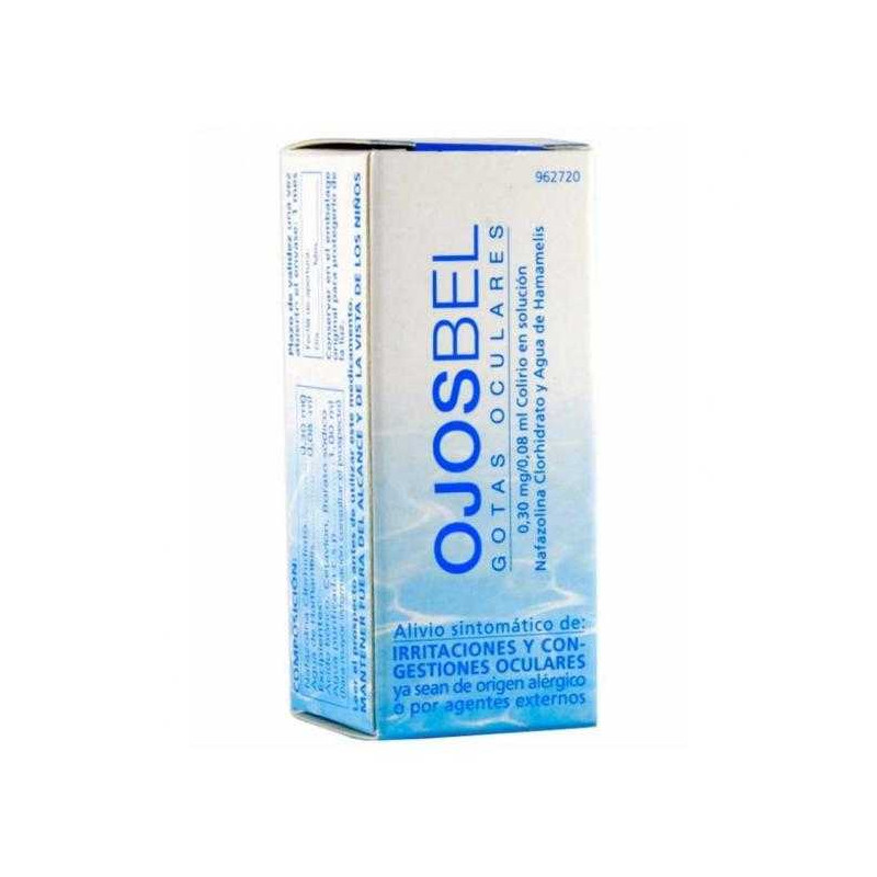 OJOSBEL GOTAS OCULARES, 0,30 MG/0,08 ML COLIRIO EN SOLUCIÓN , 1 FRASCO DE 8 ML