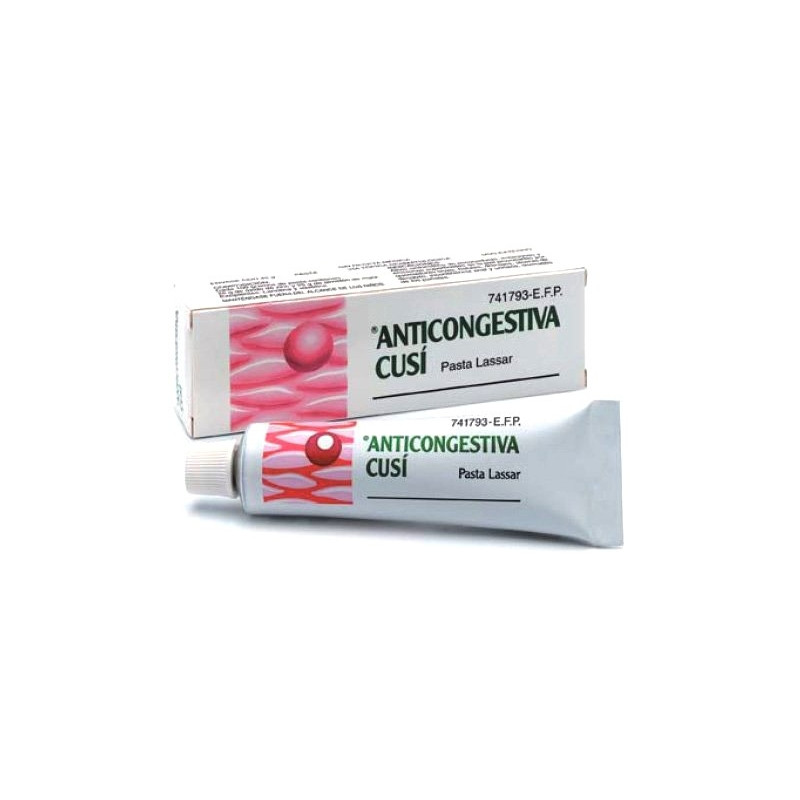ANTICONGESTIVA CUSI (PASTA LASSAR) , 1 TUBO DE 45 G