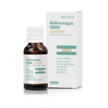 ANTIVERRUGAS ISDIN COLODION , 1 FRASCO DE 20 ML