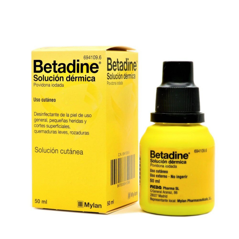 BETADINE 100 MG/ML SOLUCIÓN...