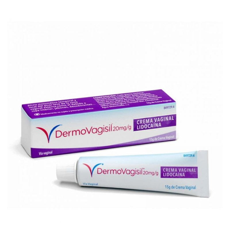 DERMOVAGISIL 20MG/G CREMA VAGINAL , 1 TUBO DE 20 G