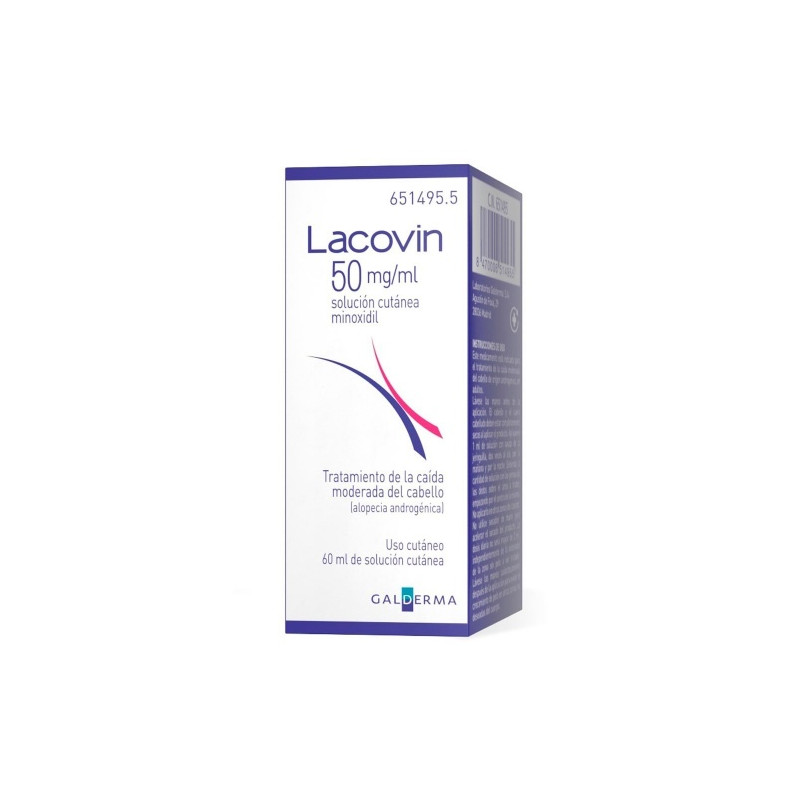 LACOVIN 50 MG/ML SOLUCIÓN CUTÁNEA , 1 FRASCO DE 60 ML
